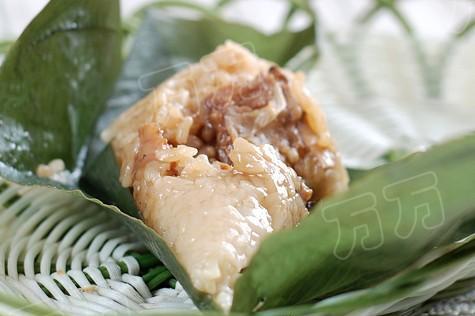 Bánh chưng thịt gà nấm shiitake